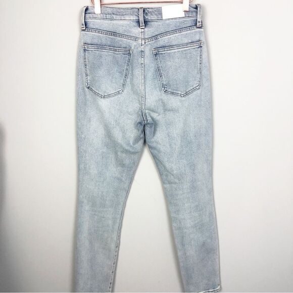 PISTOLA | Light Wash Blue Denim Skinny Jeans Exposed Button Fly Women’s Size 28 - Picture 6 of 12